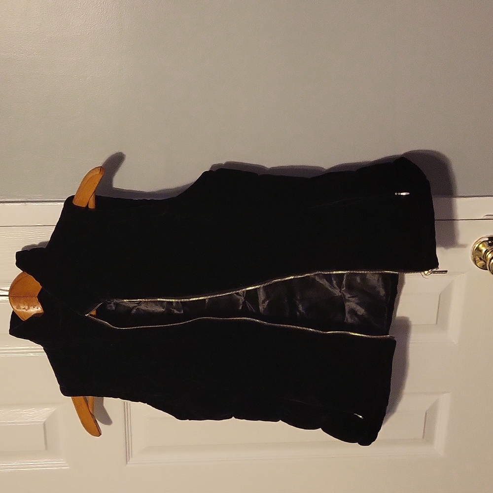 Velvet vest